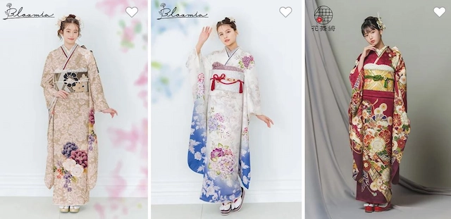 京都きもの友禅の振袖レンタル
